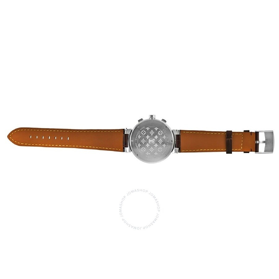 Pre-owned Louis Vuitton Tambour Chronograph Automatic Men's Watch Q1122 - 6