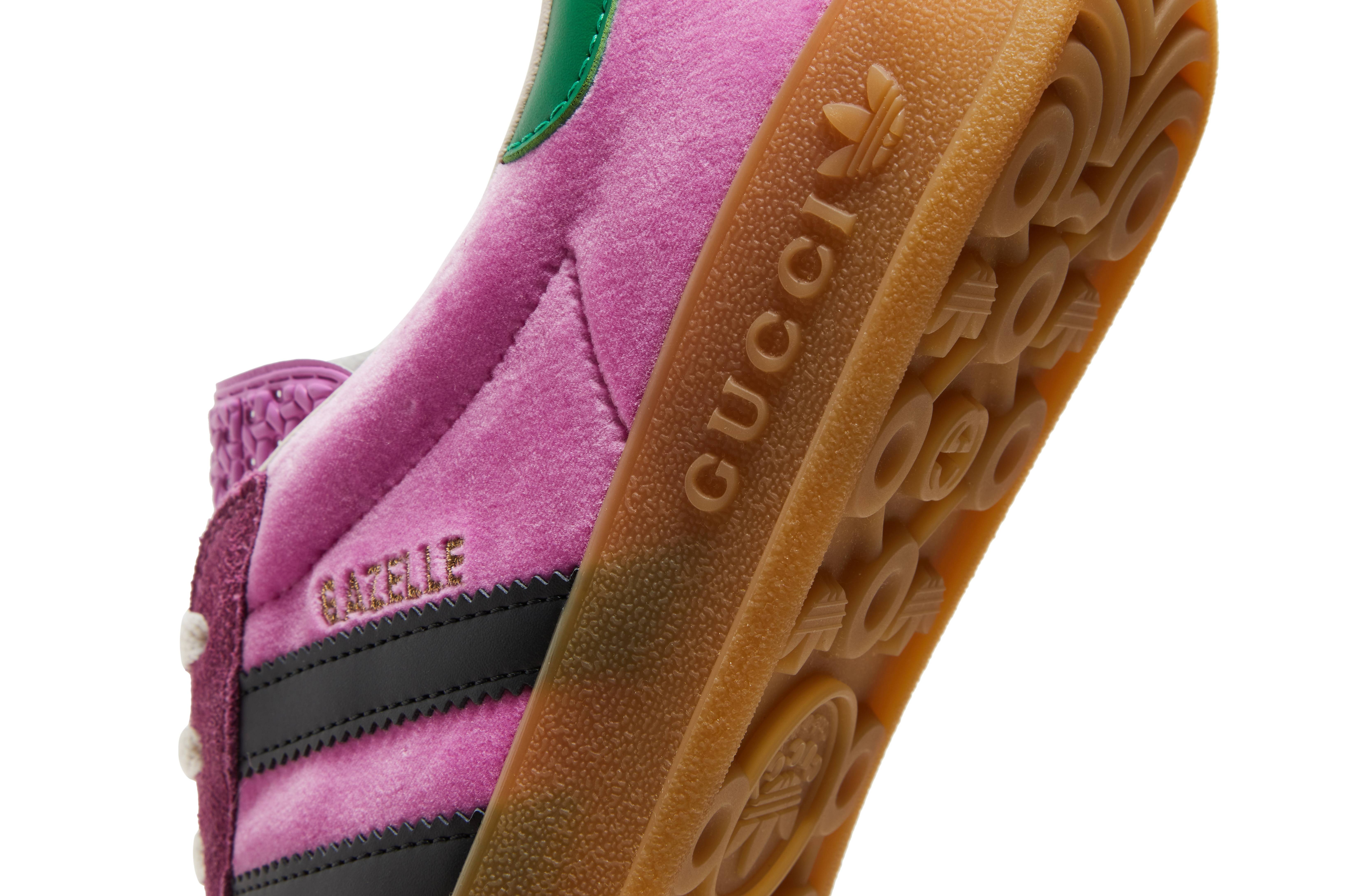 Gucci x Gazelle 'Pink Velvet' - 10