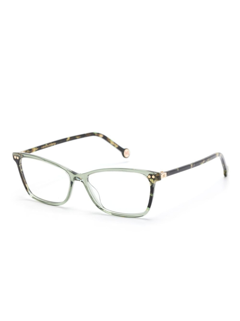 CAROLINA HERRERA rectangle-frame glasses outlook