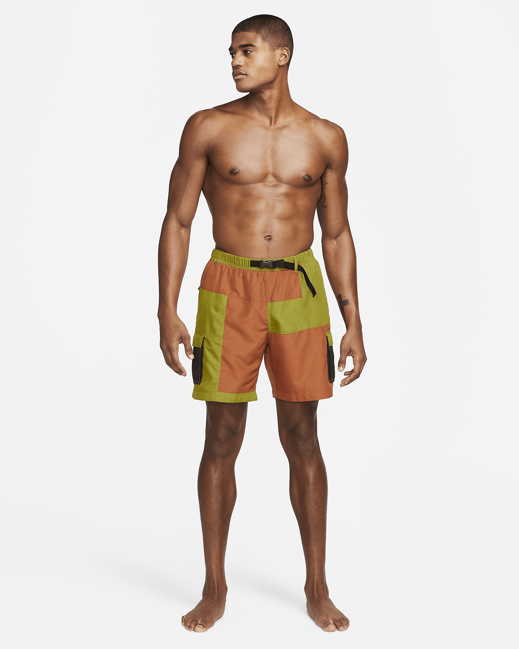 Nike Men's 7" Cargo Swim Volley Shorts - 9