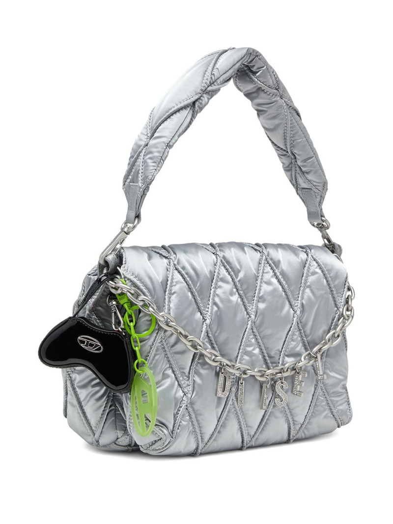 Diesel oval D charm keyring outlook