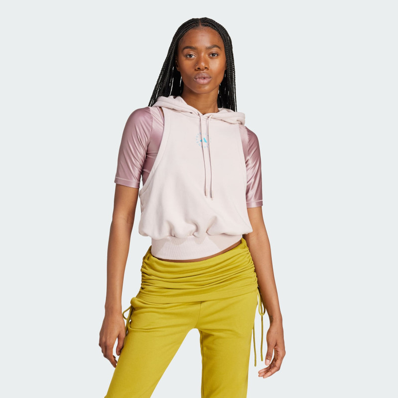 adidas adidas by Stella McCartney Sportswear Sleeveless Hoodie outlook