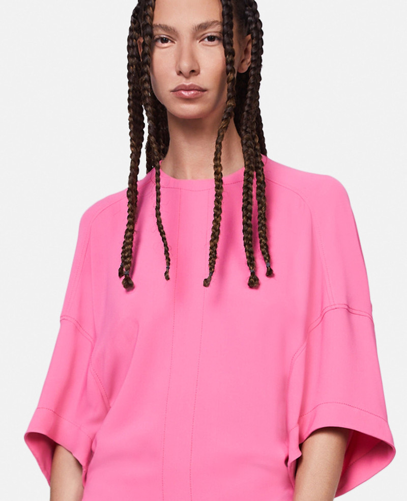 Oversized Sleeve T-Shirt Dress 4