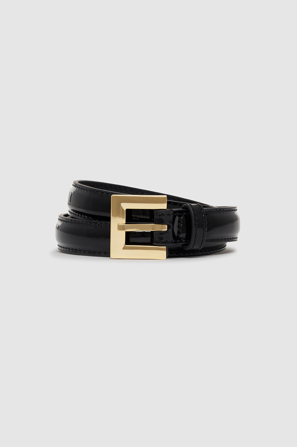 Nicola Belt - Black Patent - 4