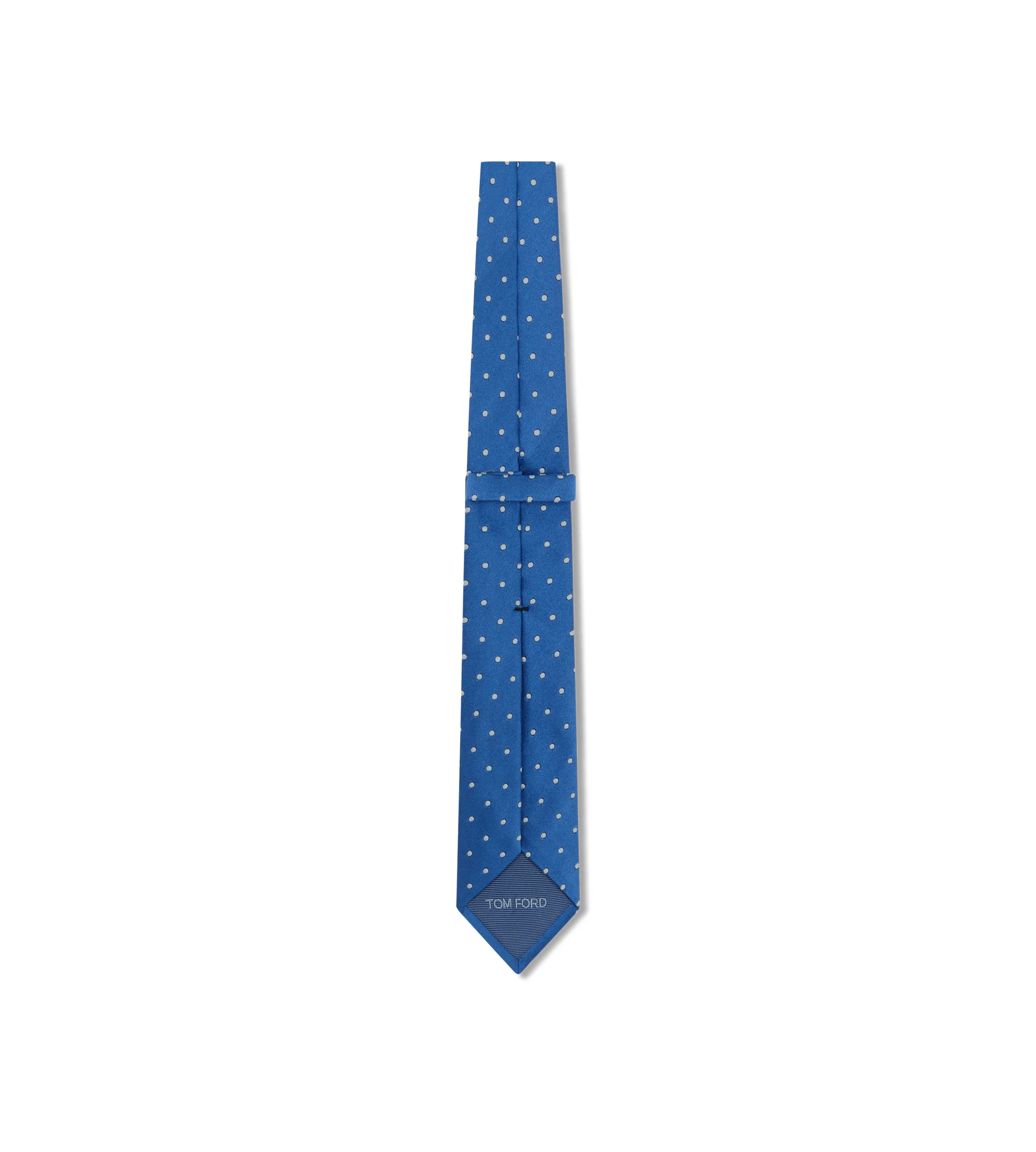 SATIN POLKA DOT TIE - 1
