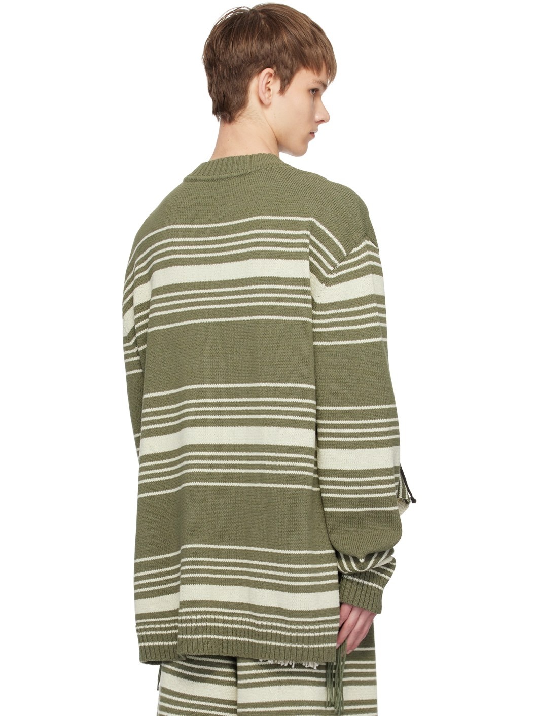 SSENSE Exclusive Green Sweater - 3