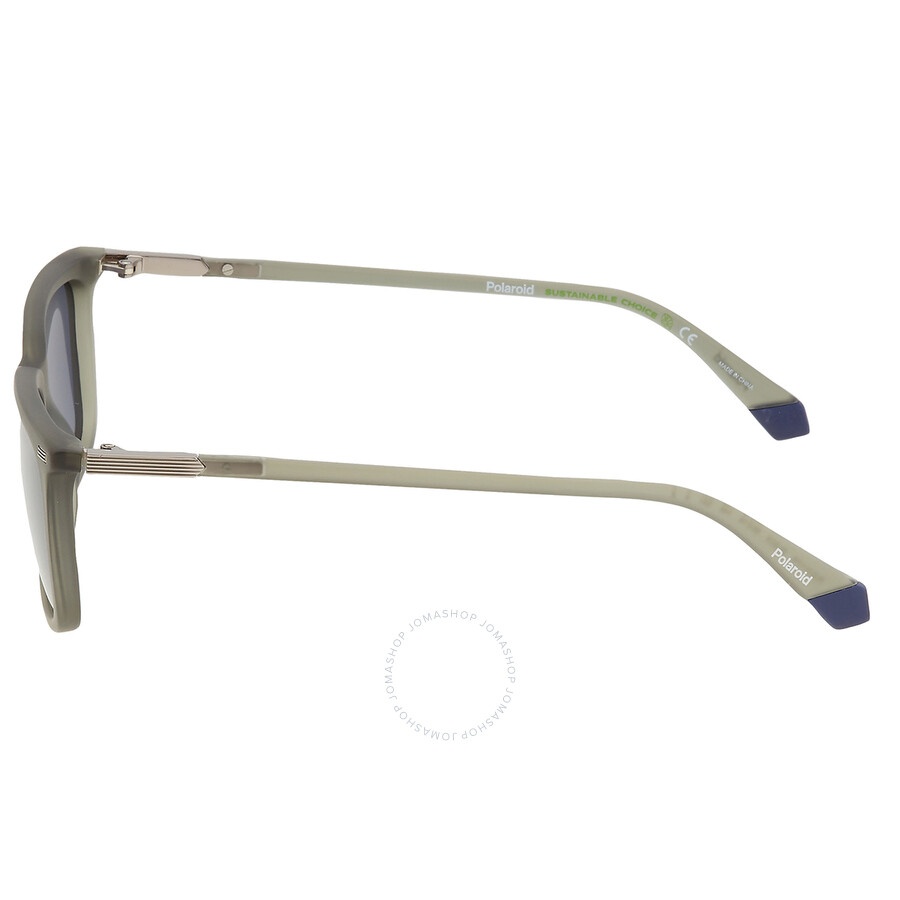 Polaroid - Polaroid Core Polarized Blue Rectangular Men's Sunglasses PLD 2117/S 0DLD/C3 55 - 3