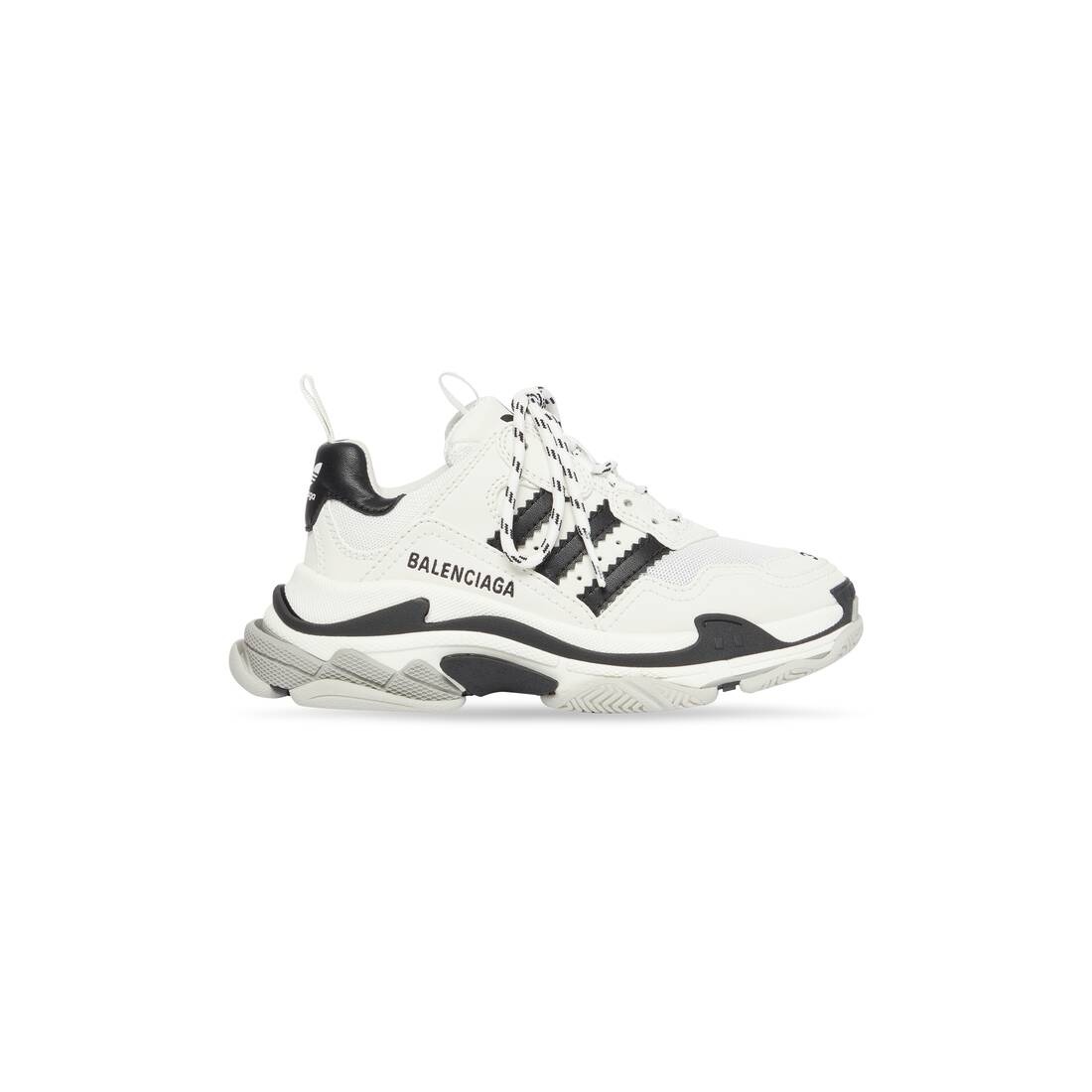 Men's Balenciaga / Adidas Triple S Sneaker in White - 1