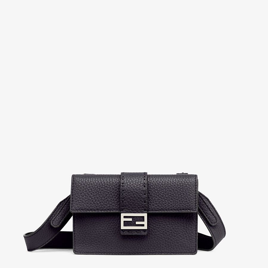 Black leather bag - 1