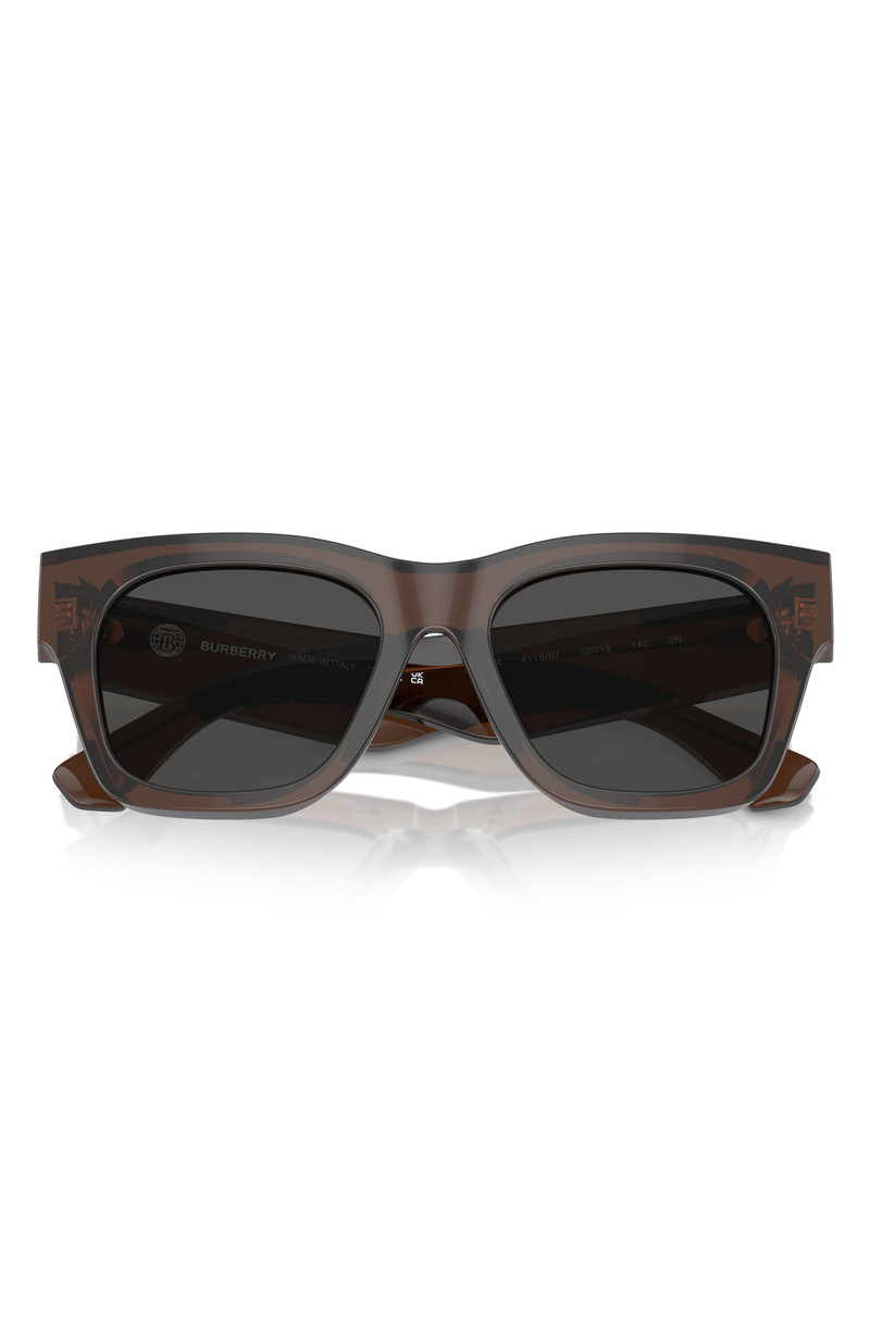 Elevated Check 52mm Square Sunglasses 1