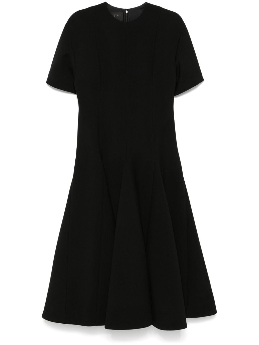 flared midi dress - 1