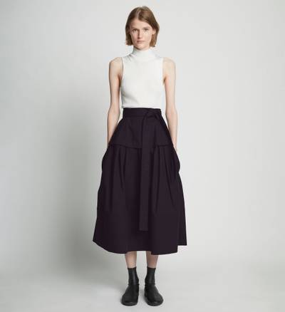 Proenza Schouler Poplin Belted Skirt outlook