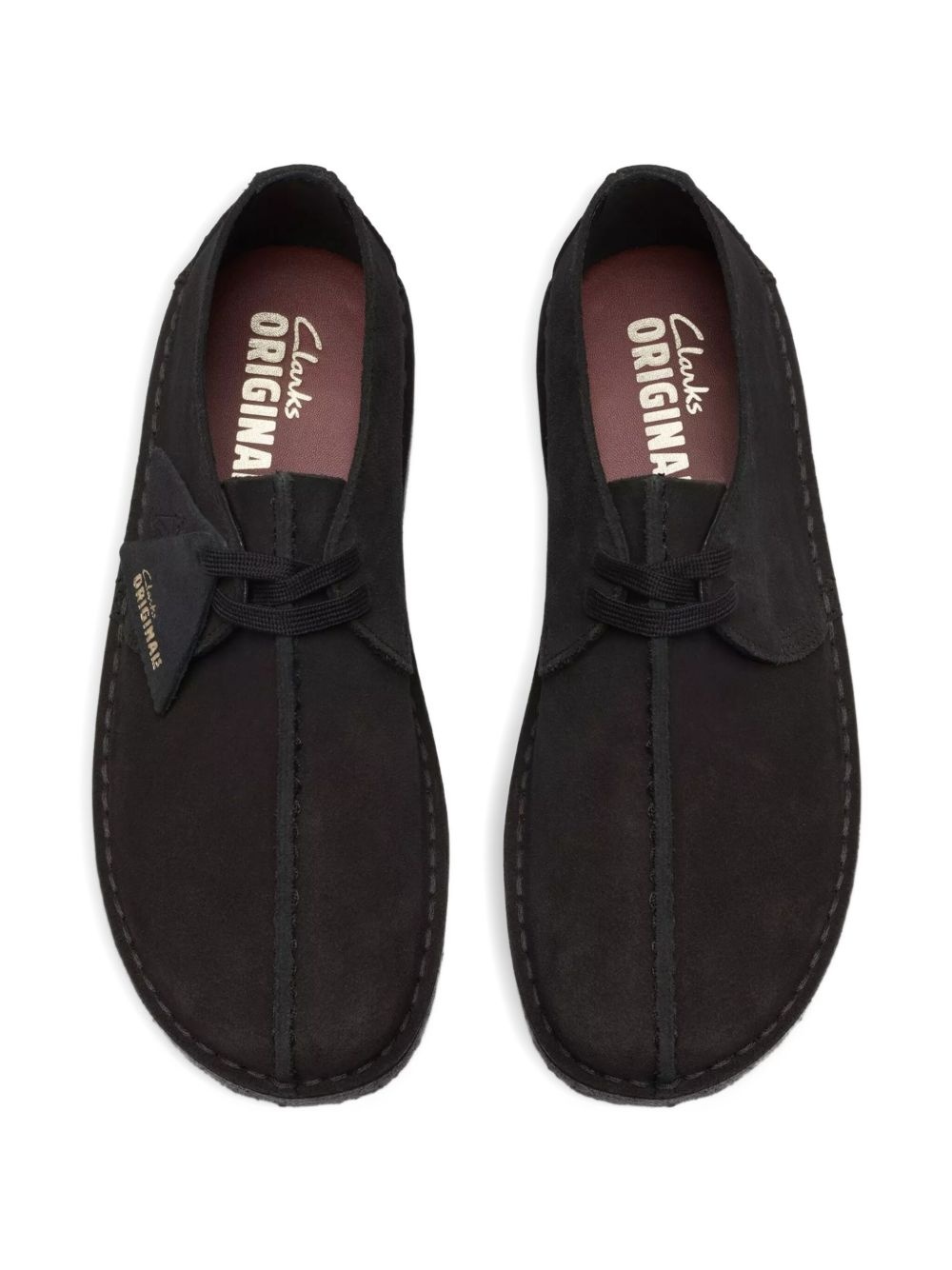 Wallabee suede lace-up desert boots - 4