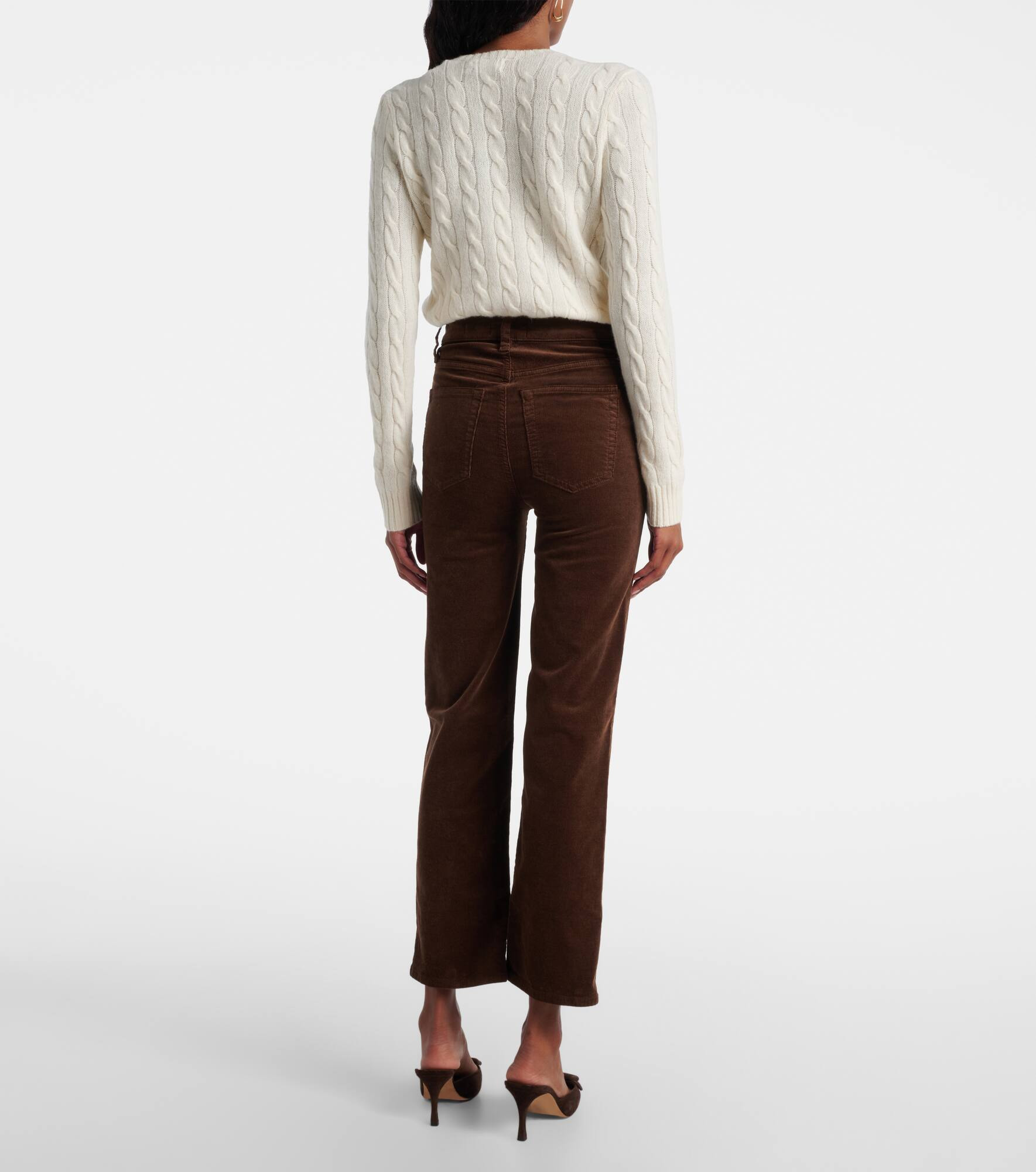 Le Sleek mid-rise straight jeans - 3