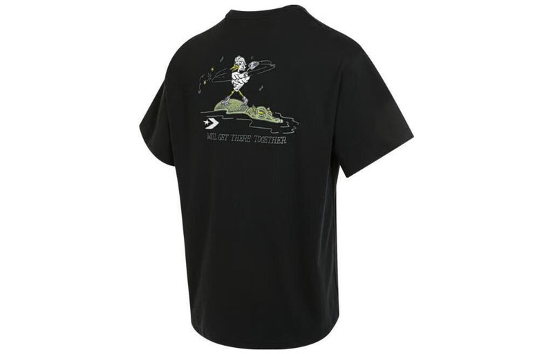 Converse Converse Swamp Pals T-Shirt 'Black' 10025440-A01 outlook