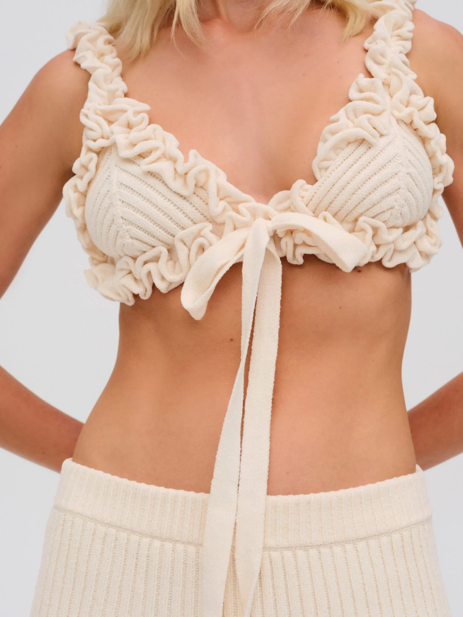 Rey Knit Bralette - 1