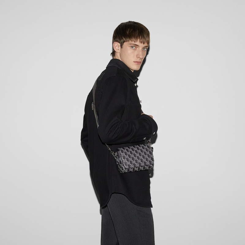 Super mini shoulder bag with GG Shadow 3