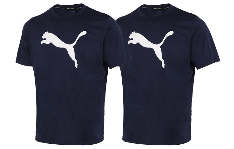 PUMA Train Favorite Heather T-shirt 'Navy' 520139-06 - 5