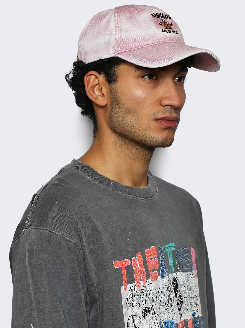 Synanon Low Profile Hat Pink - 3