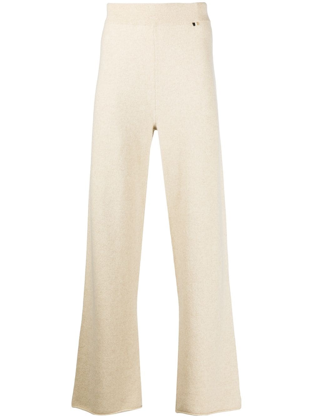 oversize cashmere-blend trousers - 1