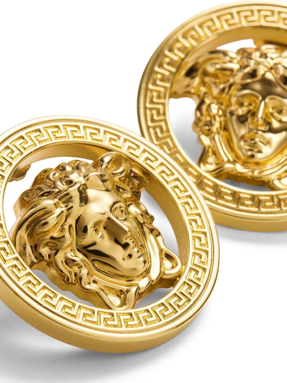 Medusa '95 button earrings - 2