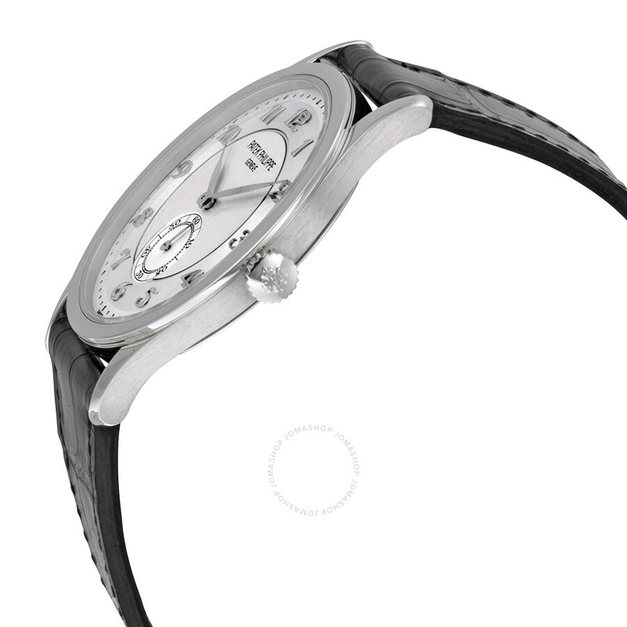 Patek Philippe Calatrava Automatic Silver Grey Dial Platinum Men's Watch 5196P-001 - 2