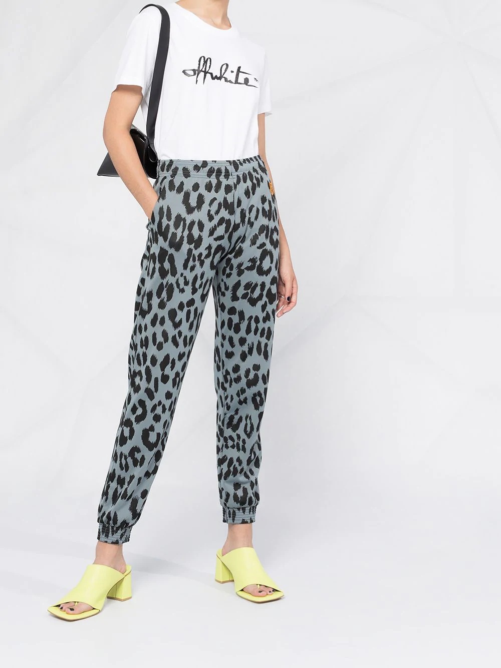 leopard print trousers - 6