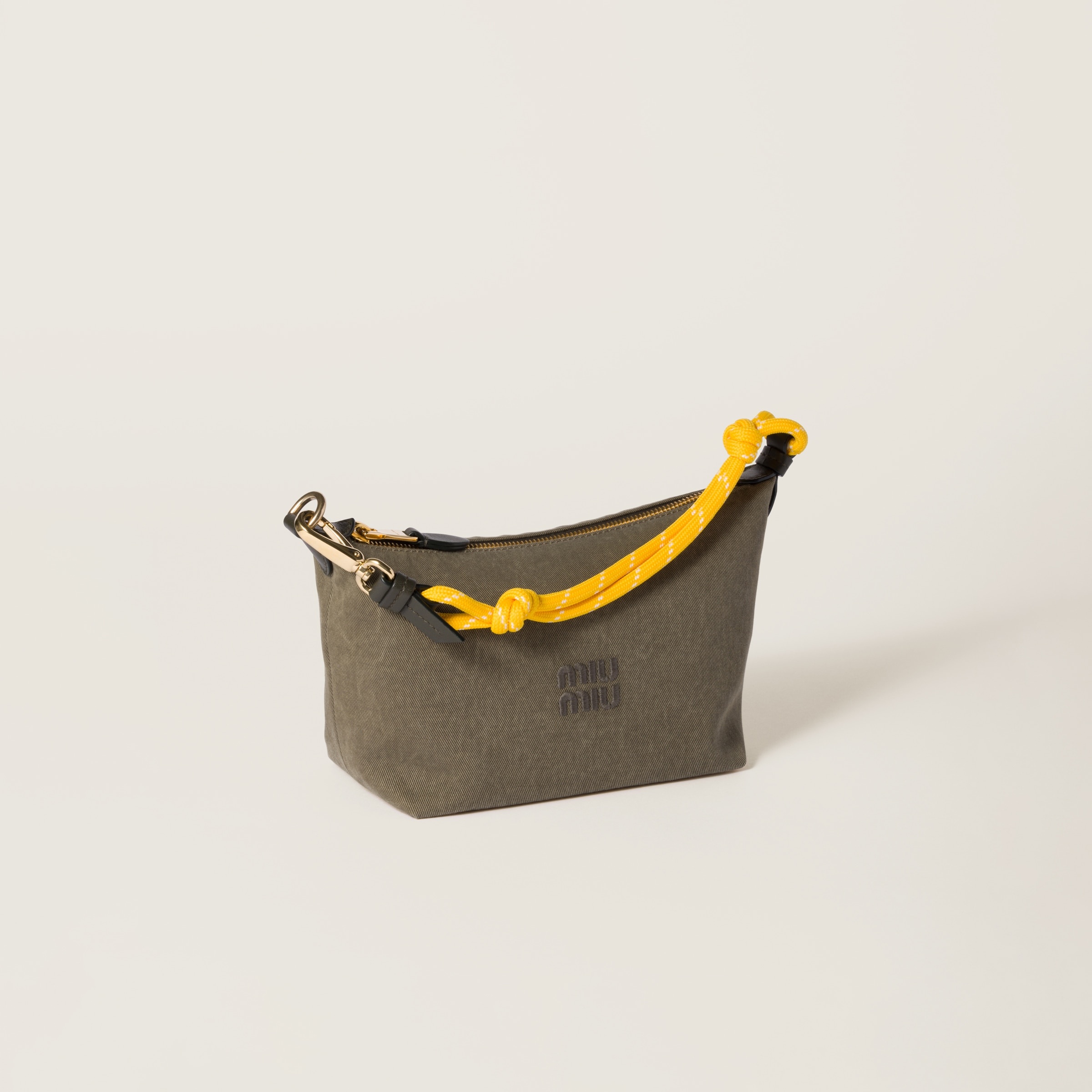 Miu Miu Gabardine pouch | REVERSIBLE