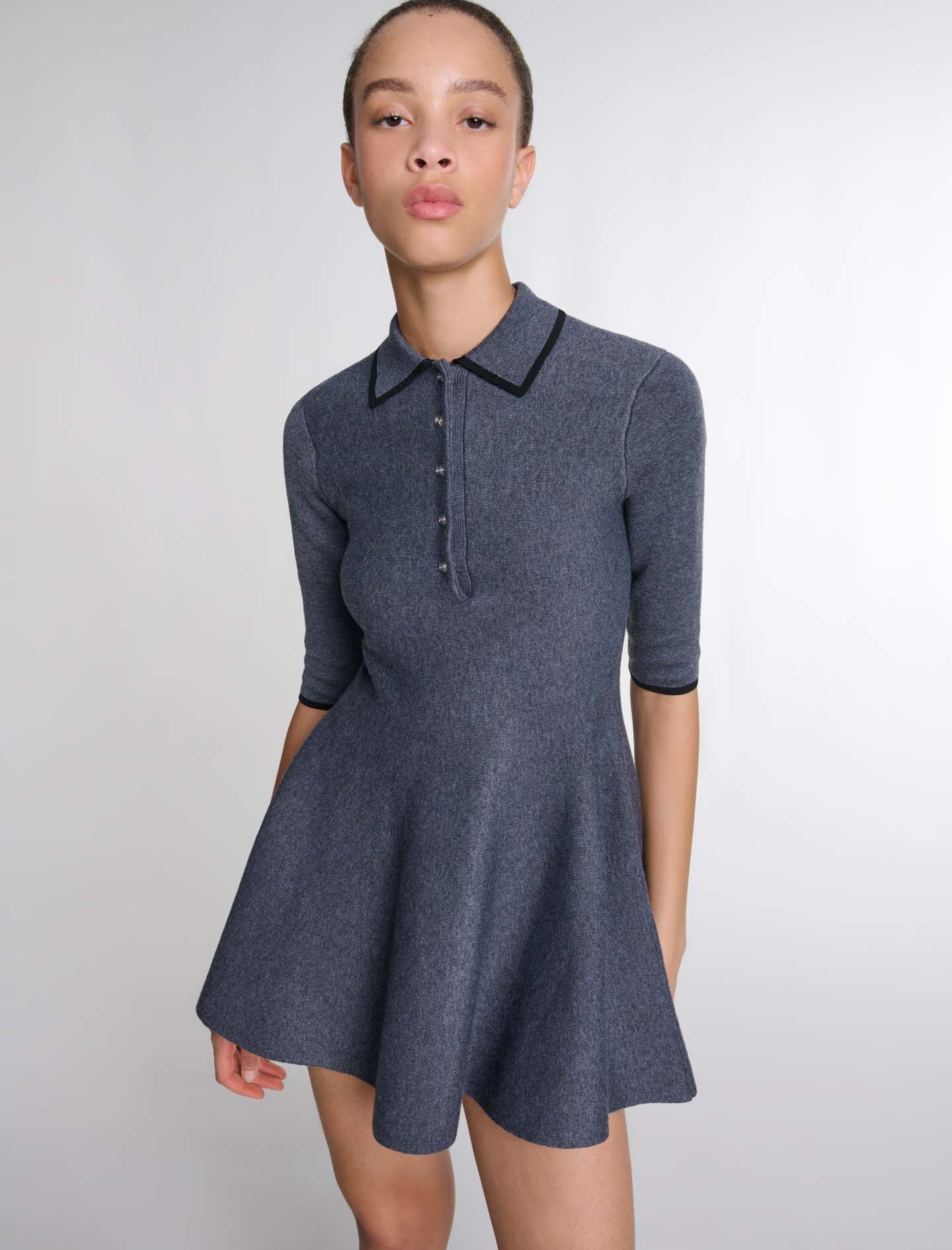 Short knit dress - 5