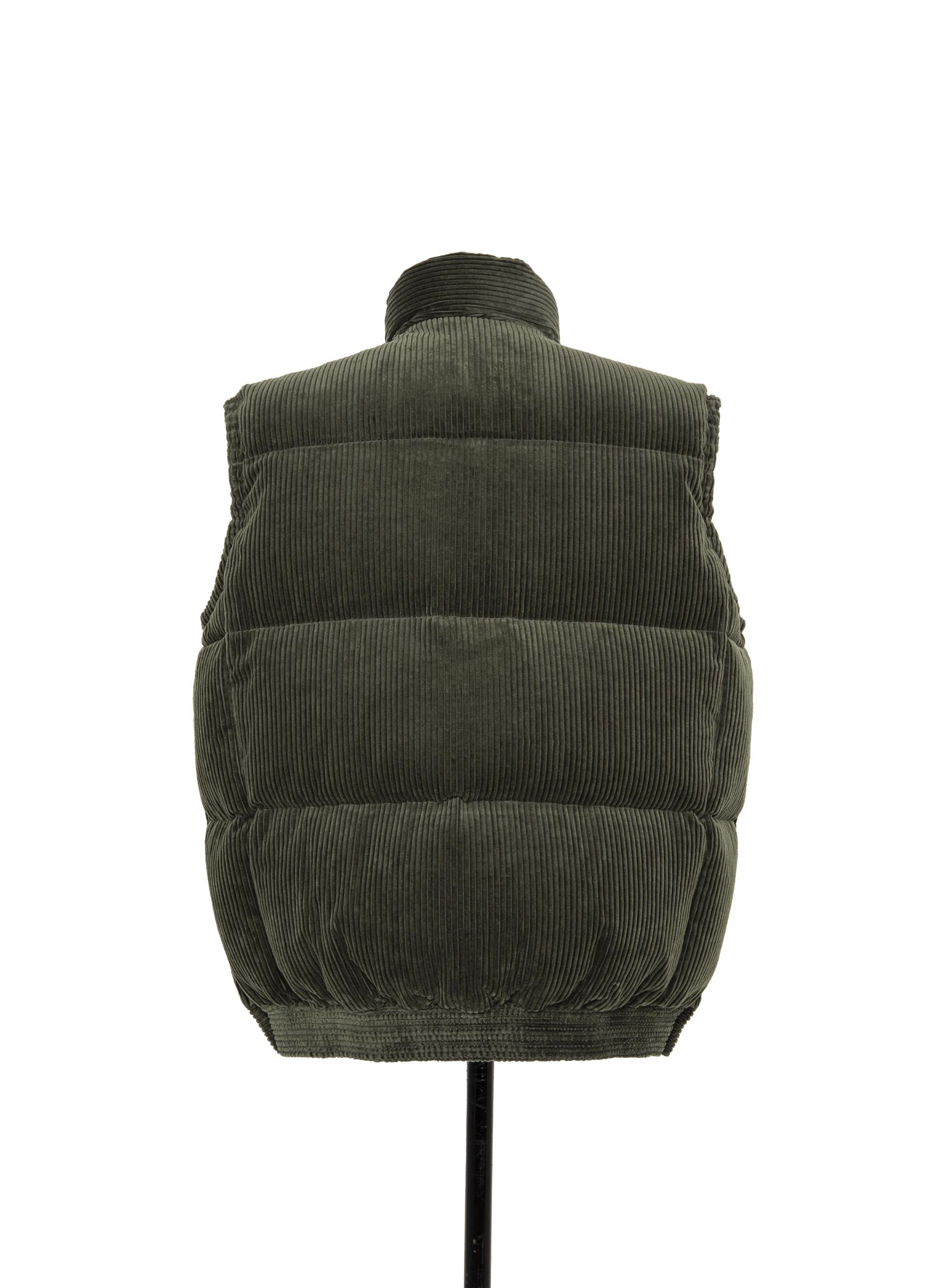 sacai Gonz Multi Patch Corduroy Puffer Vest - 5