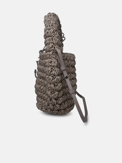 JW Anderson DOVE GREY WOVEN BAG outlook