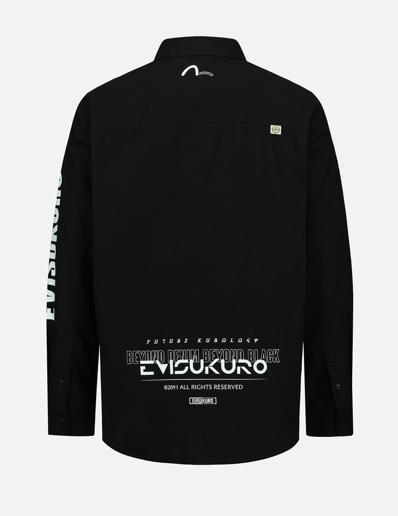 EVISU Multi Print Oxford Shirt outlook