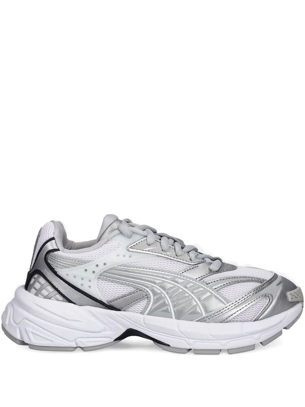 Velophasis metallic panelled sneakers - 1