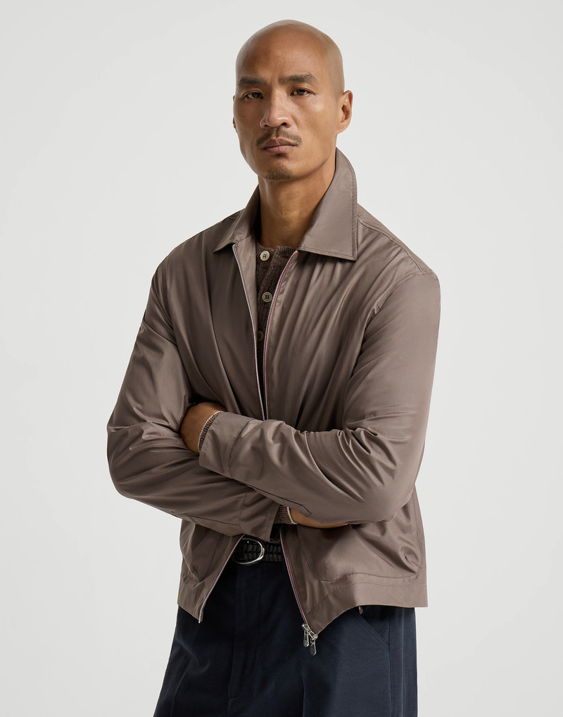 Bonded silk unlined outerwear jacket 5