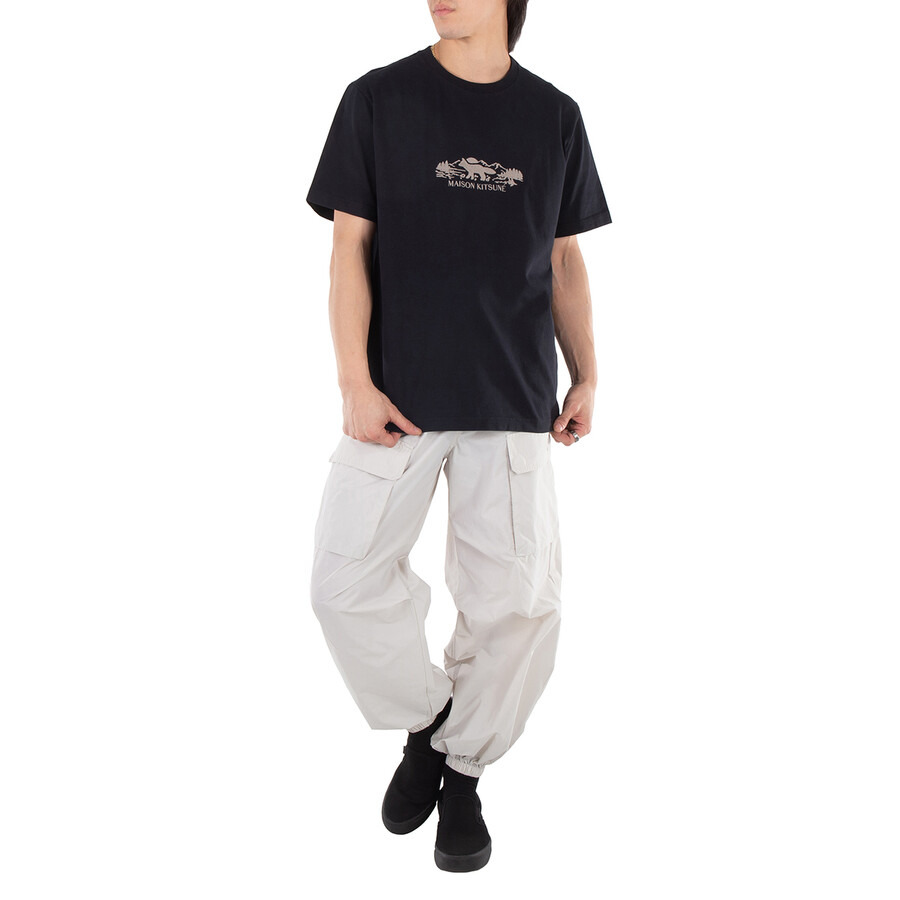 Maison Kitsune Outdoor Profile Fox T-Shirt - 5