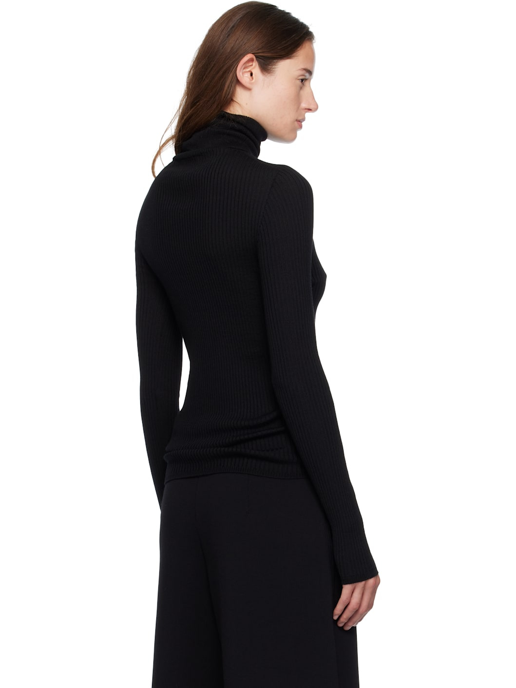 Moncler x EE72 Black Wool Turtleneck - 3