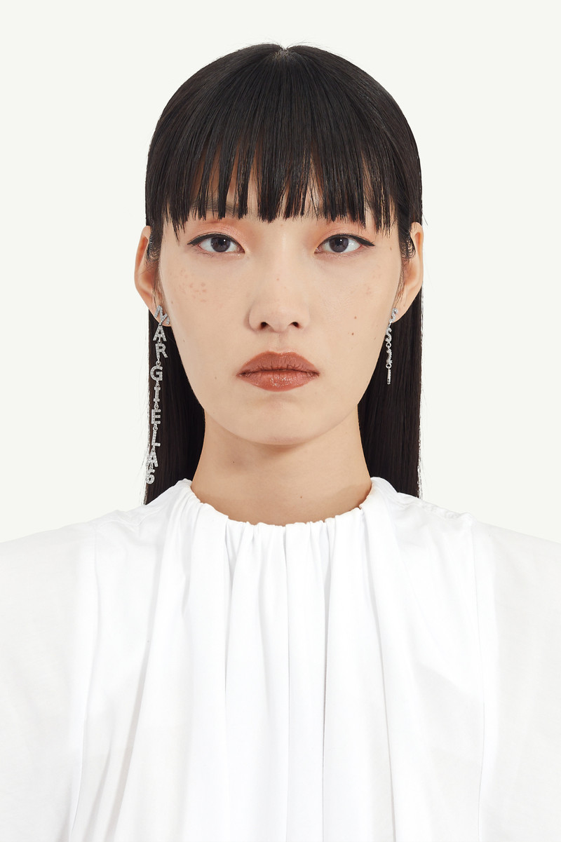 MM6 Maison Margiela Letter Earrings outlook