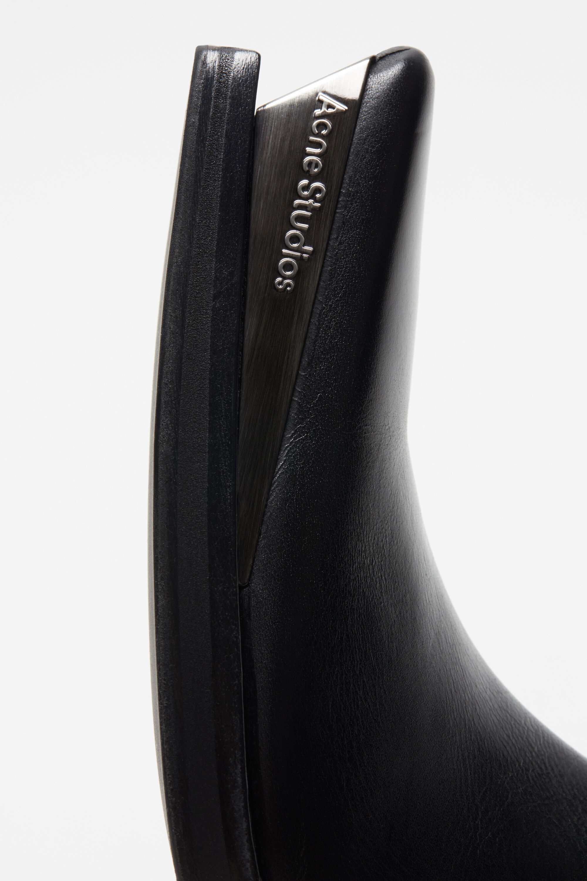 Leather ankle boots - Black - 4