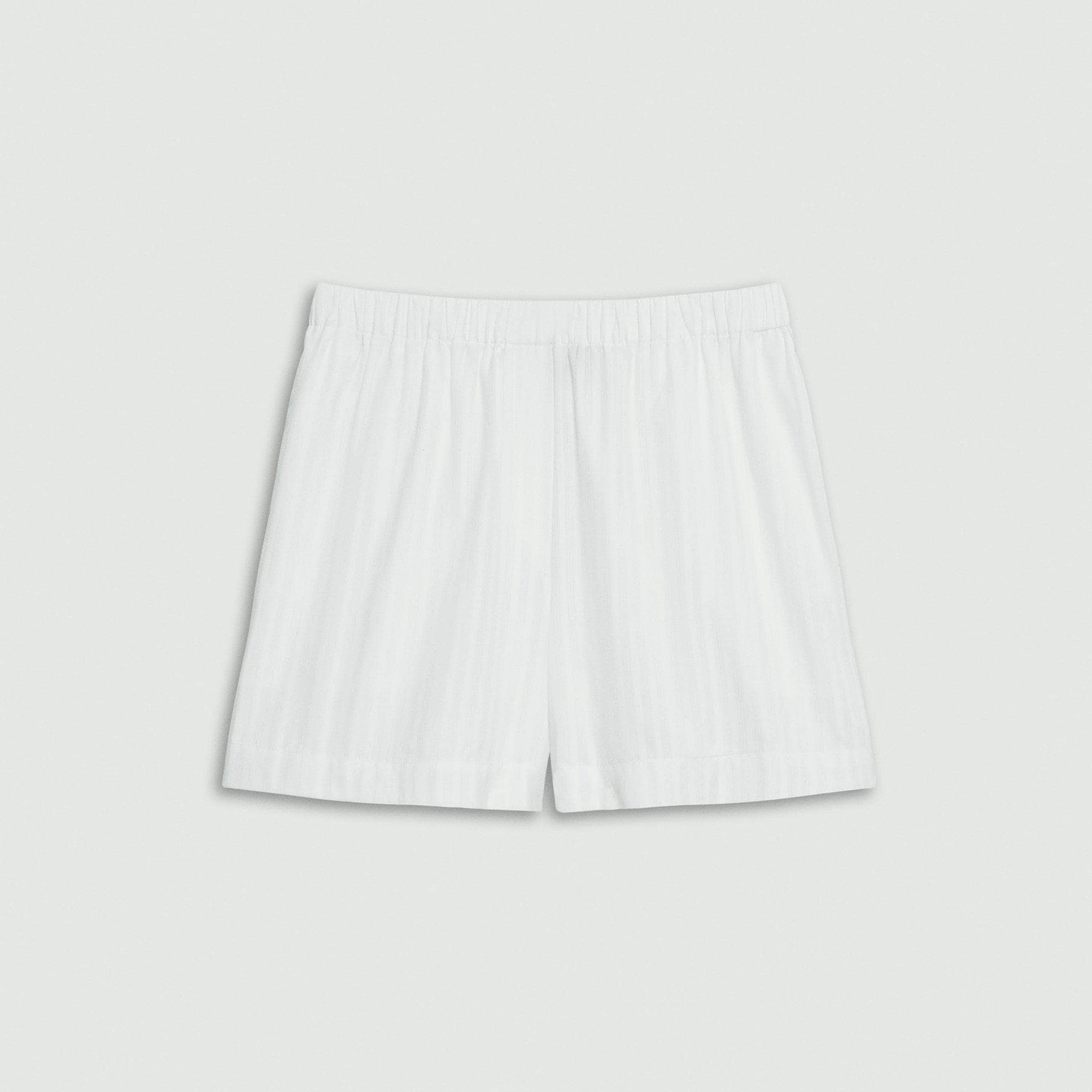 Boxer Short in Linear Cotton - 1