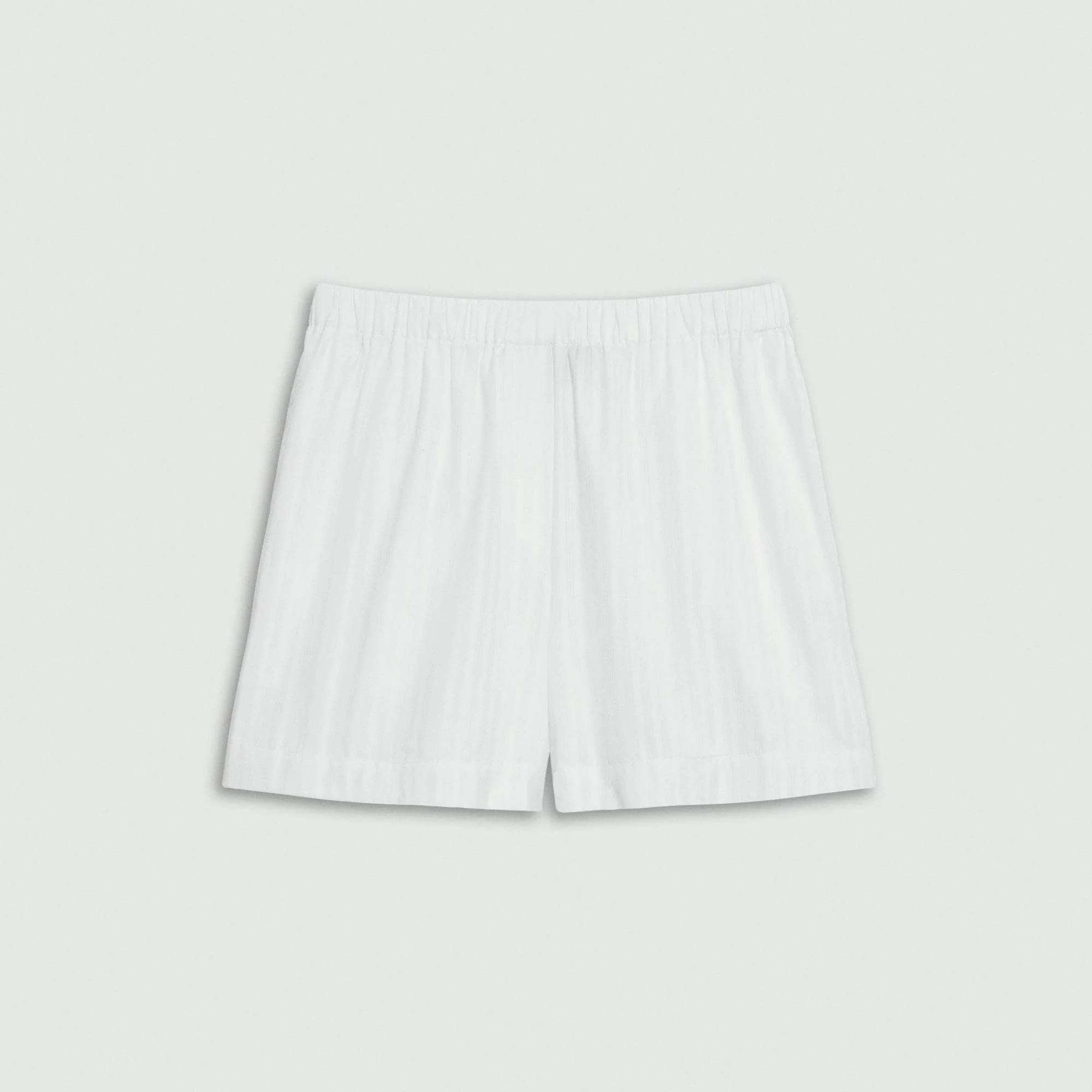 Boxer Short in Linear Cotton - 1