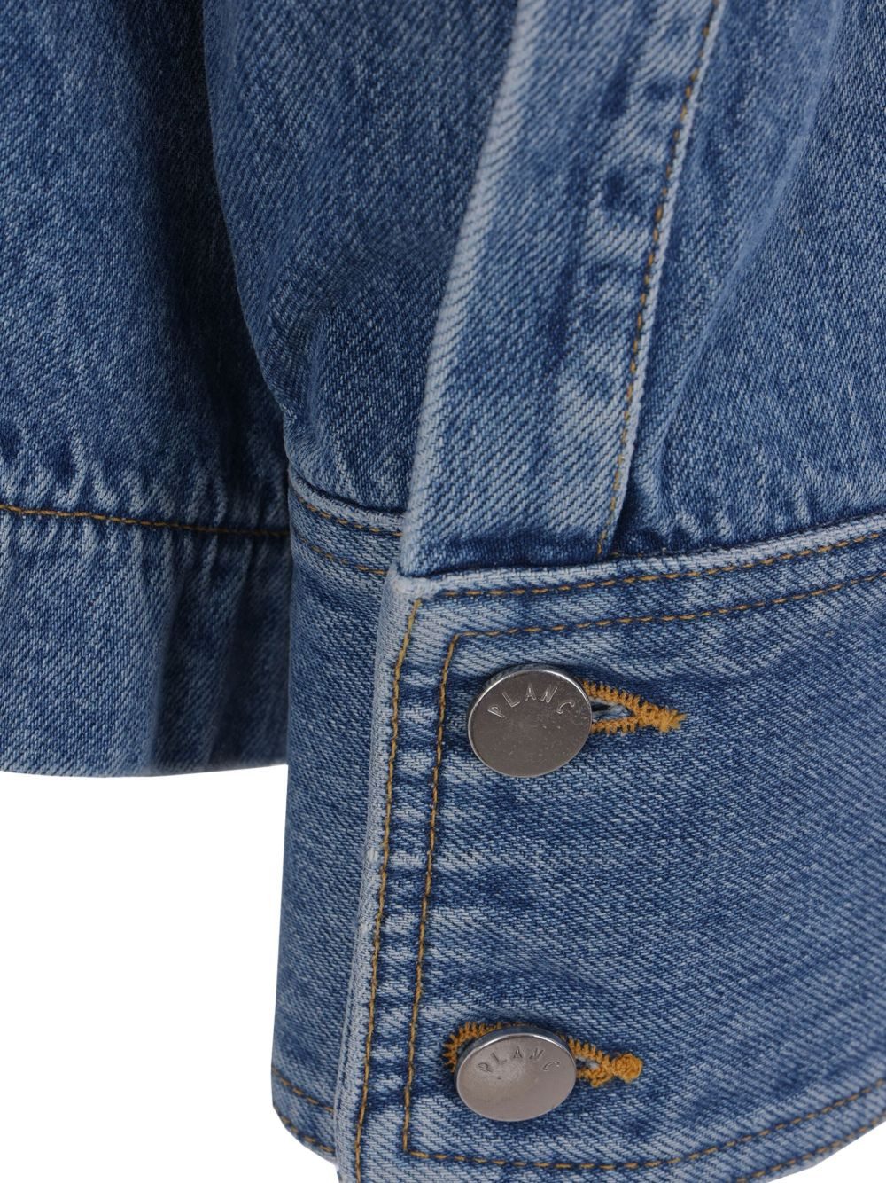 button-up denim jacket - 4