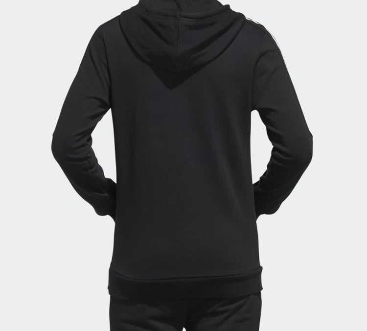 adidas neo M Ce 3S Hdy Side Stripe Knit Sports Pullover Black EI4673 - 3