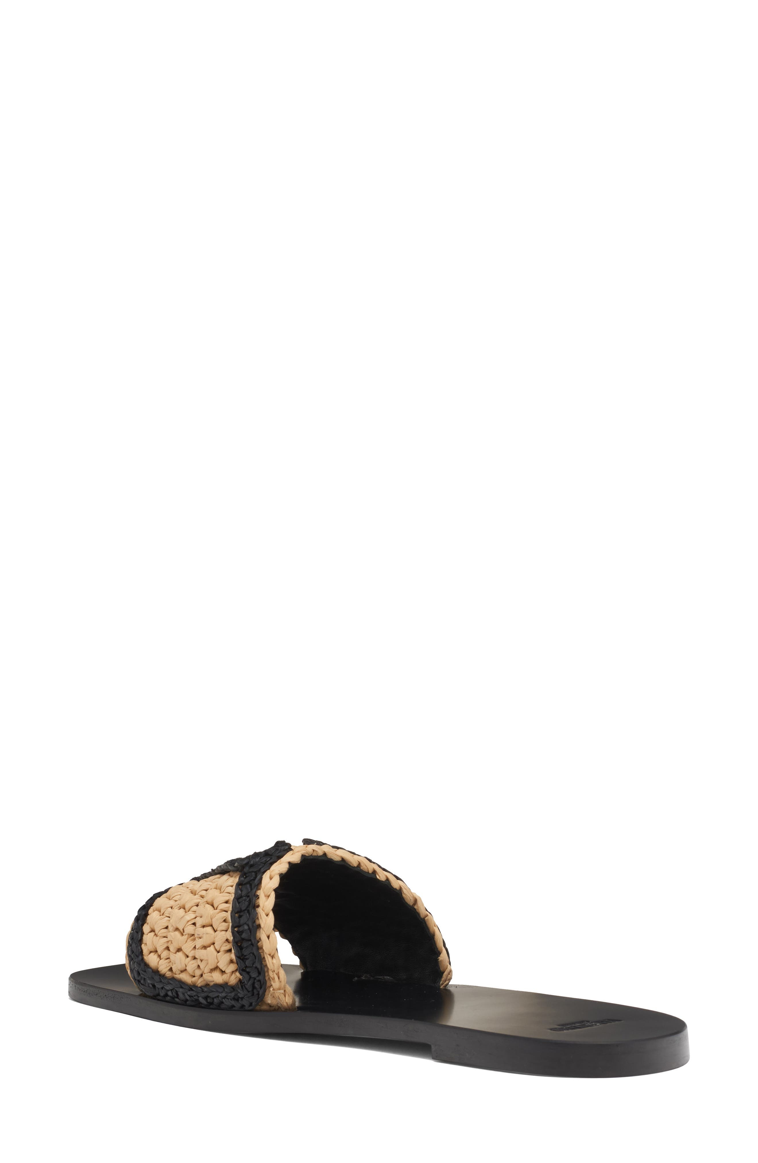 Valentino Garavani Viva Superstar Slide Sandal in Natural/Black at Nordstrom - 2