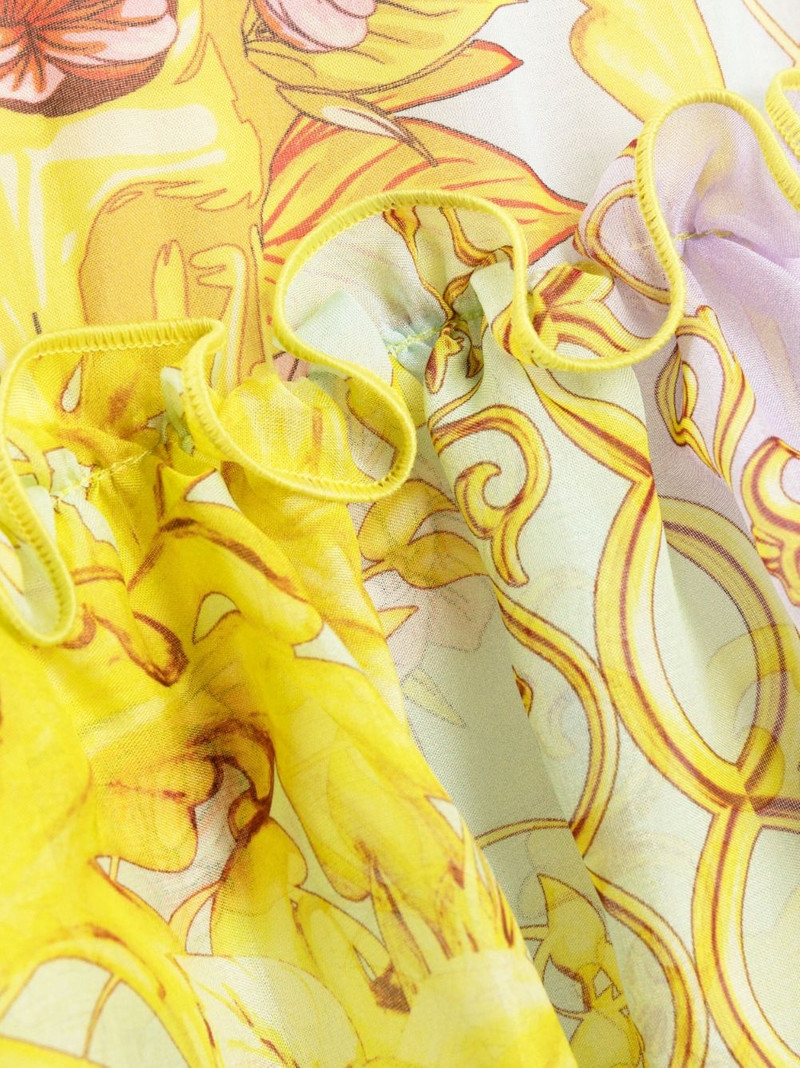 새로운 Baroque maxi-dress 7
