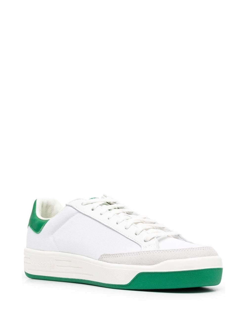 panelled low-top sneakers - 2