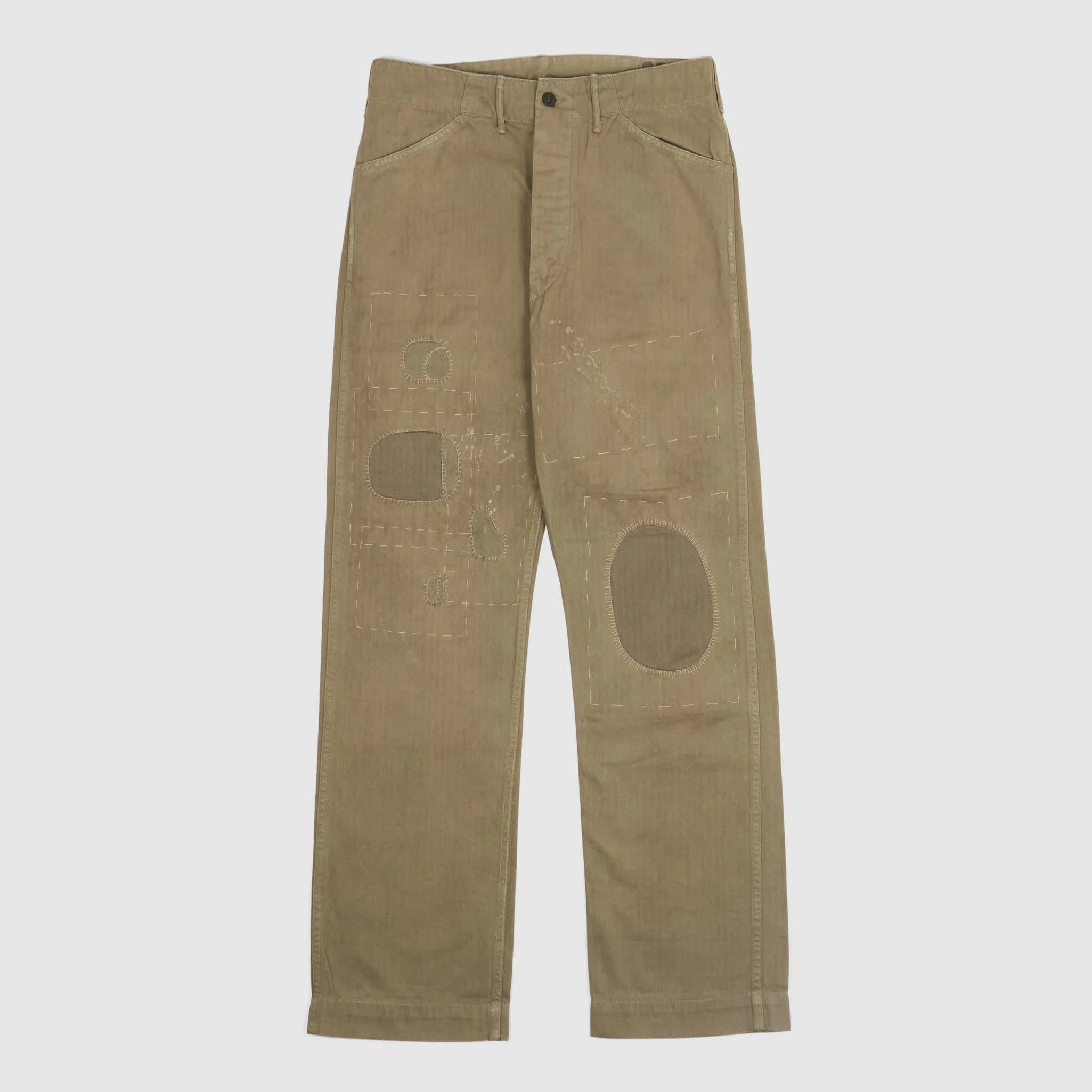 Double RL U.S Military Distressed Pants - 1