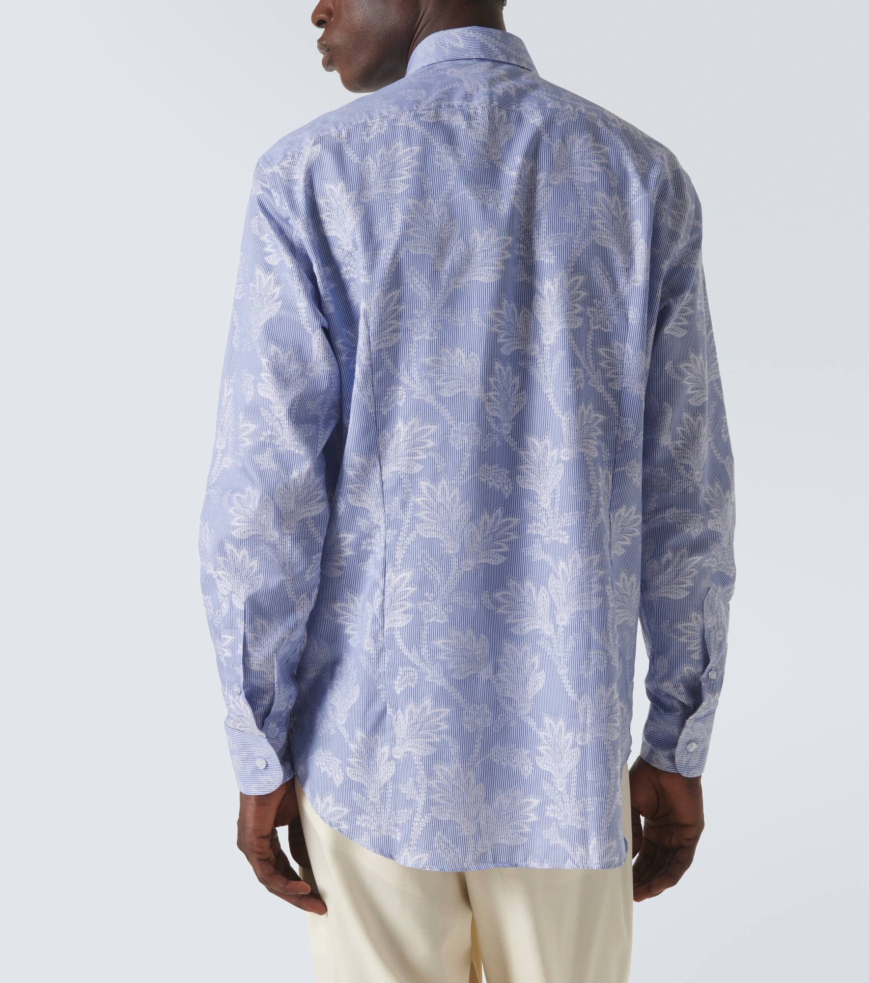 Floral paisley cotton shirt - 4