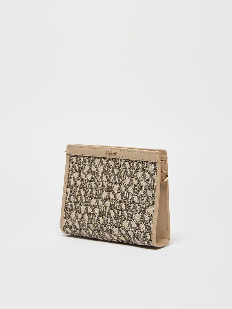 Max Mara CLUTCHYSMALL Jacquard fabric clutch outlook