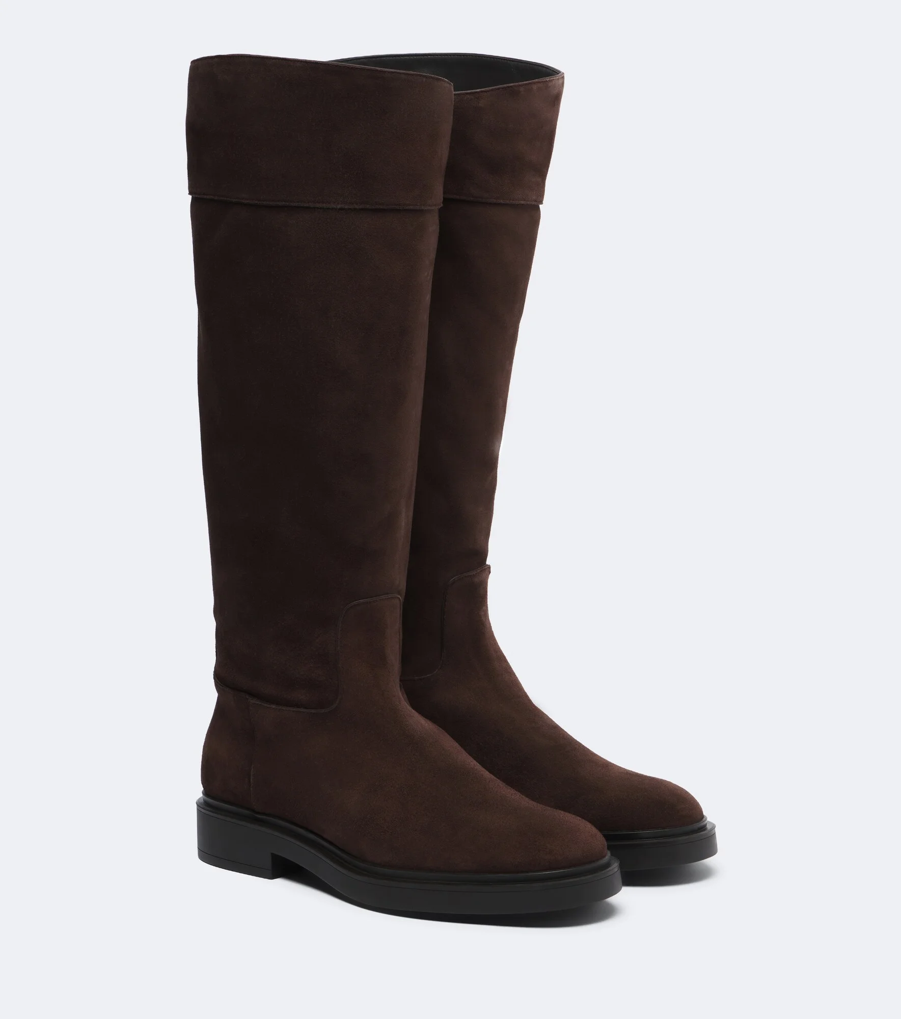 Ride suede knee-high boots - 1