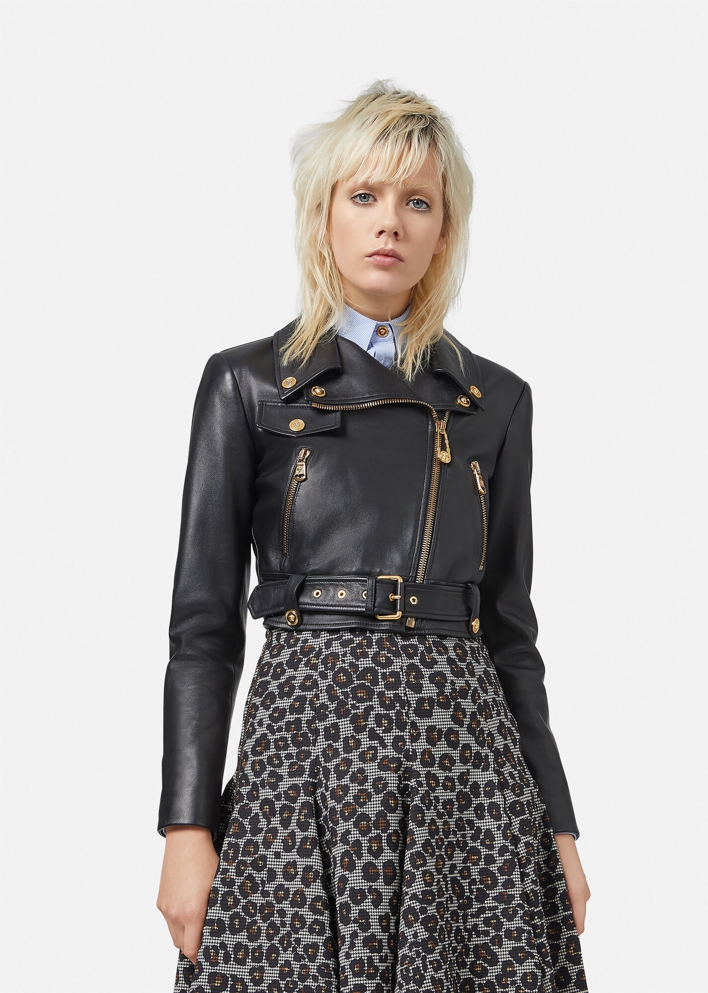 Nappa Leather Biker Jacket - 2